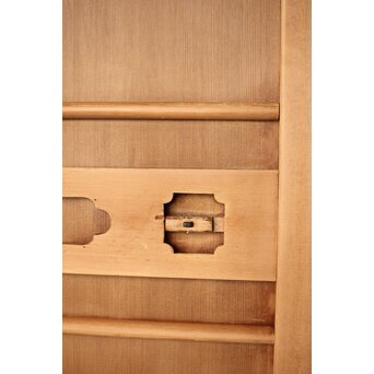 横桟デザイン ドア 2枚1組　B1039 こちらのカンヌキ　少し固めです