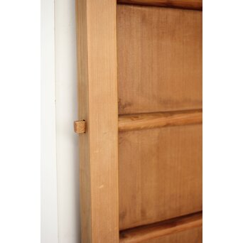 丸桟まいら扉 2枚1組　B1041 丸桟の一つが　実はカンヌキです