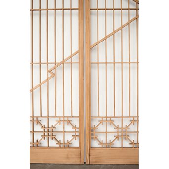 松皮菱組子 障子書院 4枚1組　R0313 