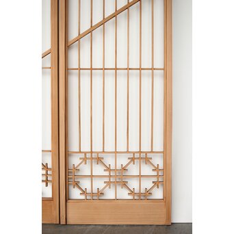 松皮菱組子 障子書院 4枚1組　R0313 