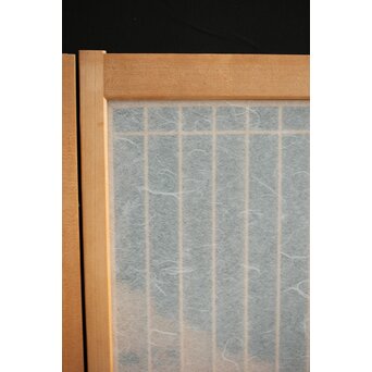 鷹松 ガラス書院欄間 5枚1組　R0316 