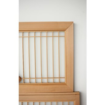 鷹松 ガラス書院欄間 5枚1組　R0316 