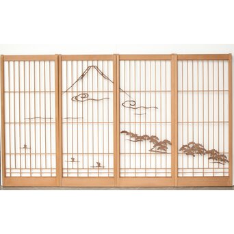 三保の松原 書院 4枚1組　R0317