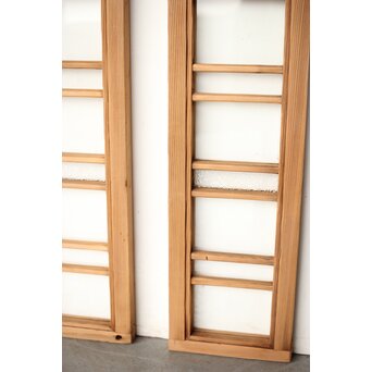 小さなガラス欄間 2枚1組　R0318 