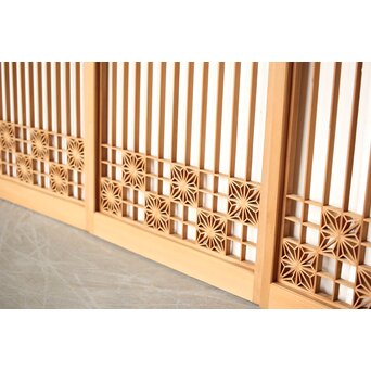 組子書院 4枚1組　R0320 