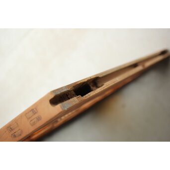 細分化腰板 プレスと色ガラスの建具 2枚1組　GD0187Y 