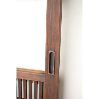 障子枠付クリアガラス格子戸　L1099 