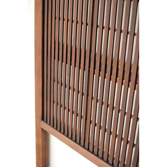 障子枠付クリアガラス格子戸　L1099 