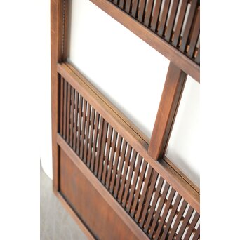 障子枠付クリアガラス格子戸　L1099 