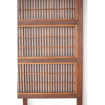 障子枠付クリアガラス格子戸　L1099 