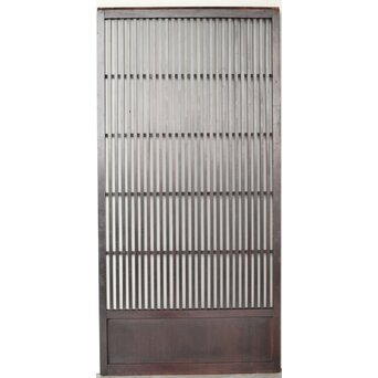 堅牢飴色 太格子戸 3枚1組　L1100 C　ウラ