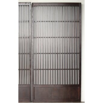 堅牢飴色 太格子戸 3枚1組　L1100 