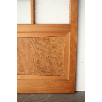 松皮菱組子 色ガラスの建具 2枚1組　GD0188Y 