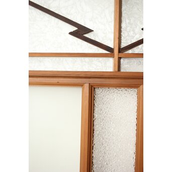 松皮菱組子 色ガラスの建具　GD0189 