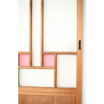 松皮菱組子 色ガラスの建具　GD0189 