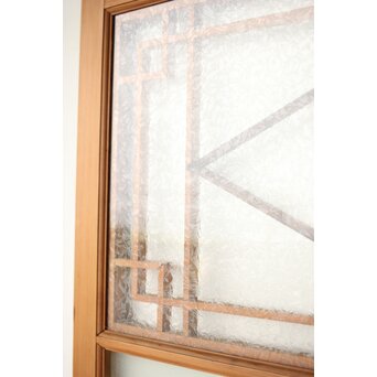 松皮菱組子 色ガラスの建具　GD0189 