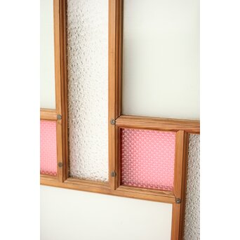 松皮菱組子 色ガラスの建具　GD0189 