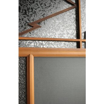 松皮菱組子 色ガラスの建具　GD0189 