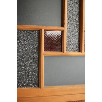 松皮菱組子 色ガラスの建具　GD0189 