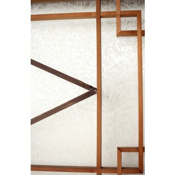 松皮菱組子 色ガラスの建具　GD0189 