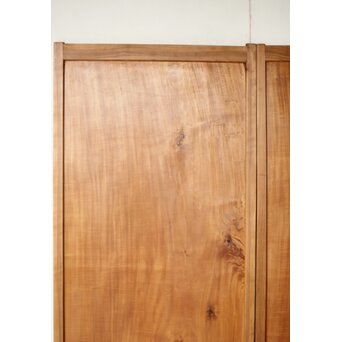 栃一枚板 建具 4枚1組　B1042Y 