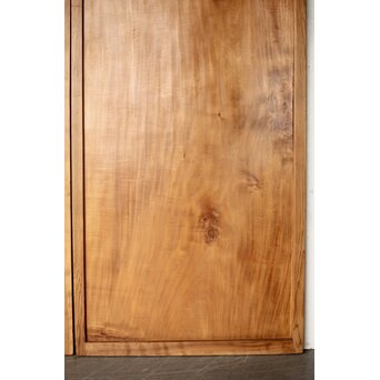 栃一枚板 建具 4枚1組　B1042Y 