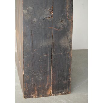 飴色 欅造り 民藝時代階段箪笥　C410 