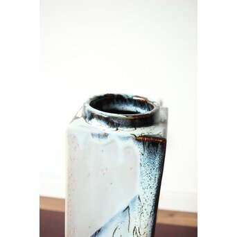 五代 清水六兵衛 瀬戸唐津花瓶　P411 