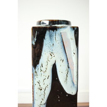 五代 清水六兵衛 瀬戸唐津花瓶　P411 