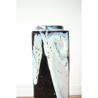 五代 清水六兵衛 瀬戸唐津花瓶　P411 