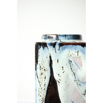 五代 清水六兵衛 瀬戸唐津花瓶　P411 