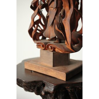 不動明王像 木彫像　X419 