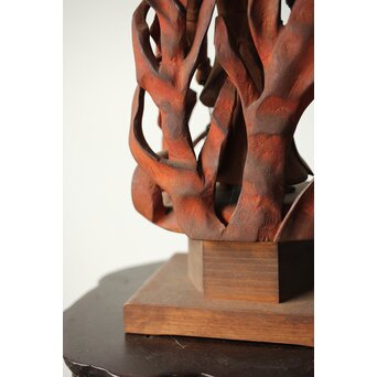 不動明王像 木彫像　X419 