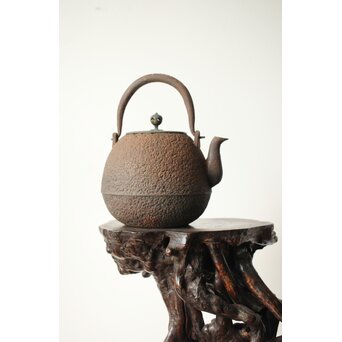 名越昌晴 大日本釜師長 鉄瓶/湯沸　M371 