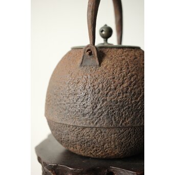 名越昌晴 大日本釜師長 鉄瓶/湯沸　M371 