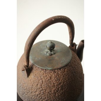 名越昌晴 大日本釜師長 鉄瓶/湯沸　M371 