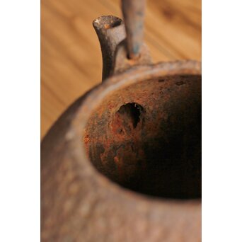 名越昌晴 大日本釜師長 鉄瓶/湯沸　M371 