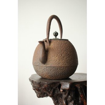 名越昌晴 大日本釜師長 鉄瓶/湯沸　M371 