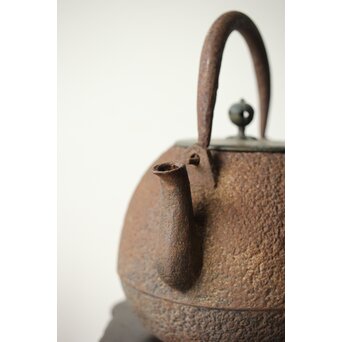 名越昌晴 大日本釜師長 鉄瓶/湯沸　M371 