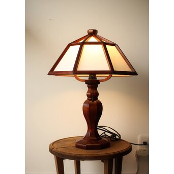 復刻版 吉田璋也 幾何学デスクライト 照明 鳥取民藝　A073 