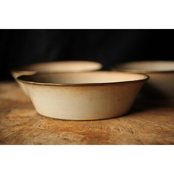 御本手 覆輪皿 五客　P414 