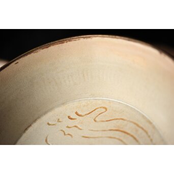 御本手 覆輪皿 五客　P414 