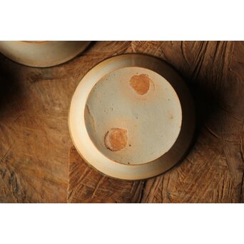 御本手 覆輪皿 五客　P414 