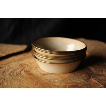 御本手 覆輪皿 五客　P414 