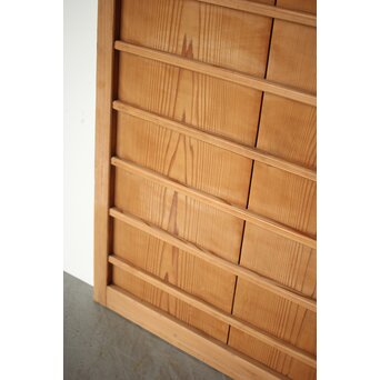 松葉組子のガラス戸　GD0190 