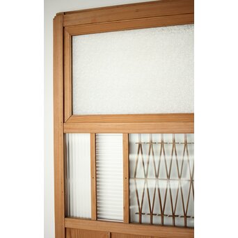 松葉組子のガラス戸　GD0190 