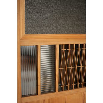 松葉組子のガラス戸　GD0190 