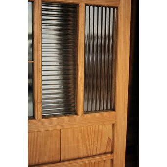 松葉組子のガラス戸　GD0190 