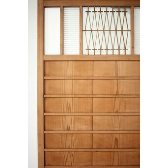 松葉組子のガラス戸　GD0190 