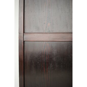 一枚板 飴色建具 2枚1組　B1043 